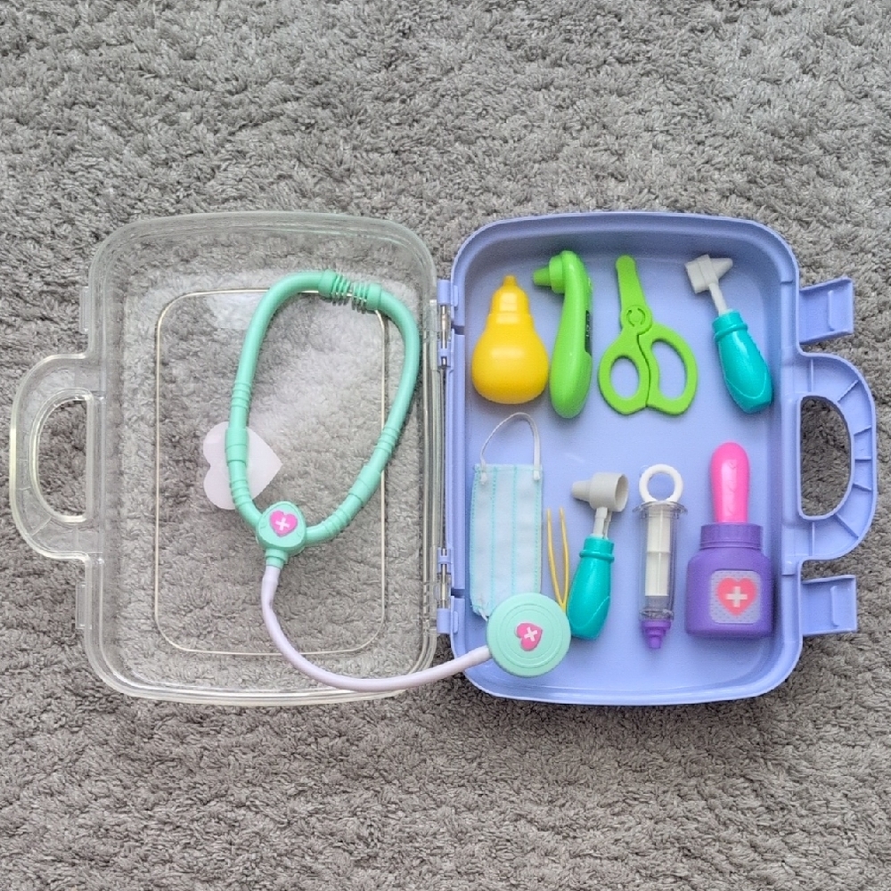 Kids Doctor Playset with Stethoscope and Accessories